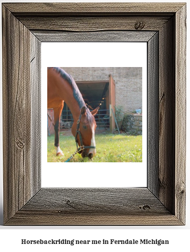 horseback riding near me in Ferndale, Michigan